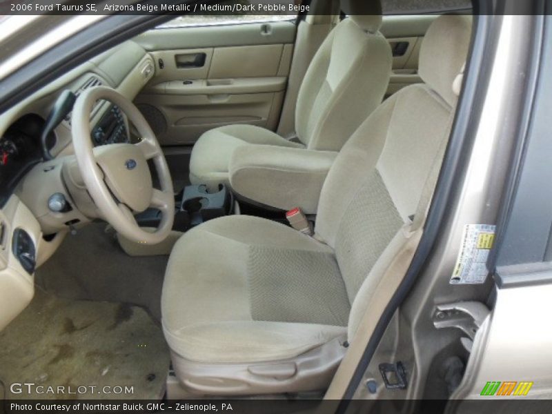 Arizona Beige Metallic / Medium/Dark Pebble Beige 2006 Ford Taurus SE