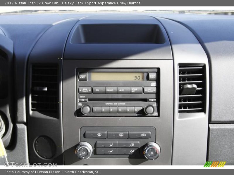 Galaxy Black / Sport Apperance Gray/Charcoal 2012 Nissan Titan SV Crew Cab