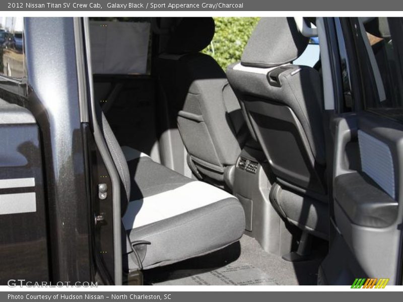 Galaxy Black / Sport Apperance Gray/Charcoal 2012 Nissan Titan SV Crew Cab