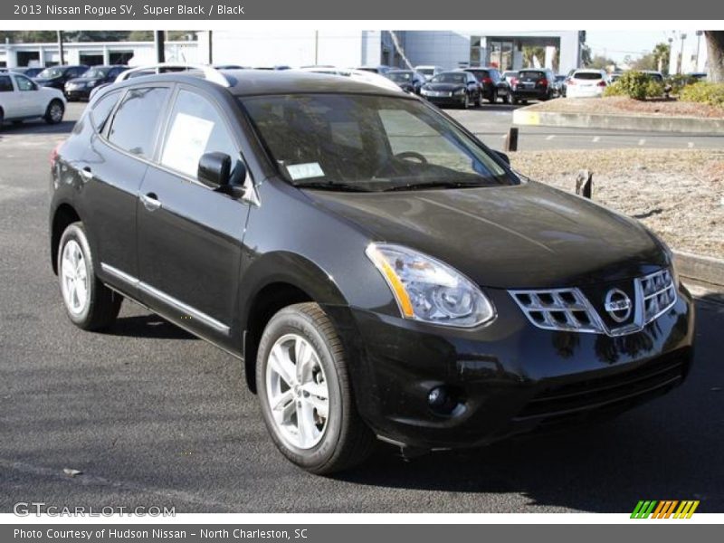 Super Black / Black 2013 Nissan Rogue SV