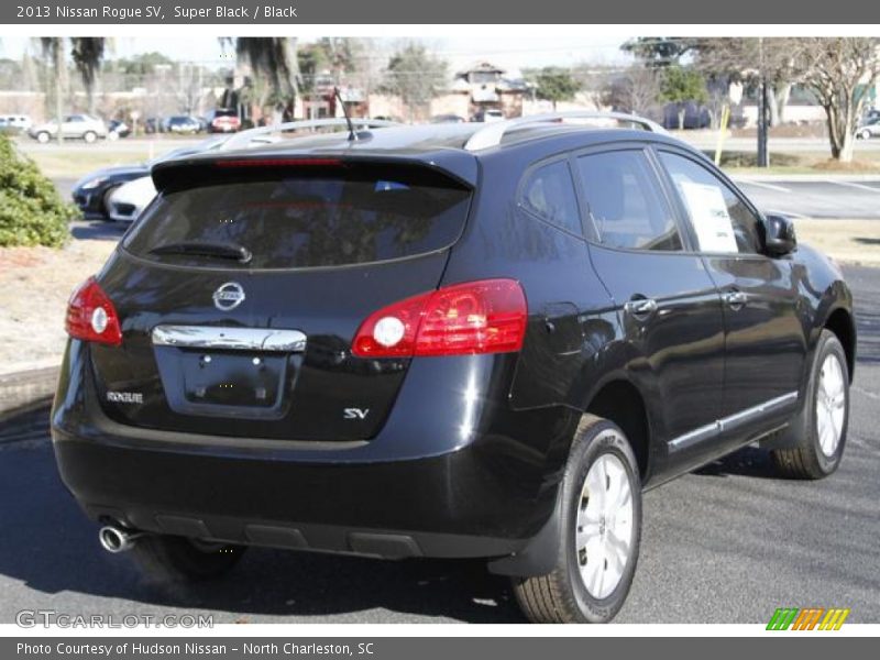 Super Black / Black 2013 Nissan Rogue SV