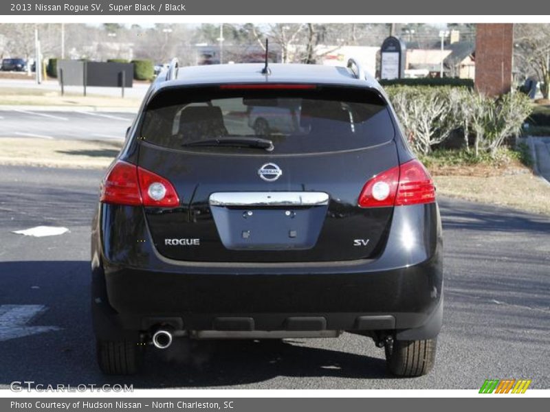 Super Black / Black 2013 Nissan Rogue SV