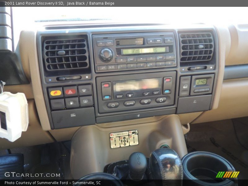 Controls of 2001 Discovery II SD