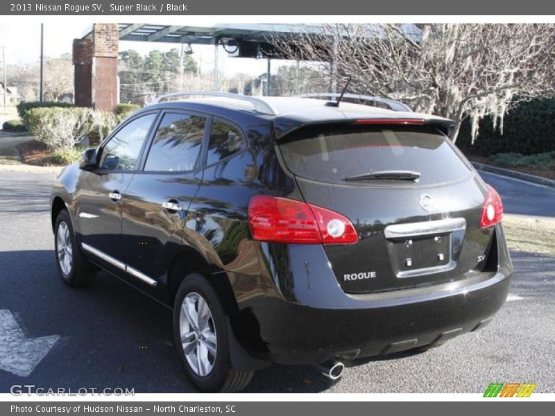 Super Black / Black 2013 Nissan Rogue SV