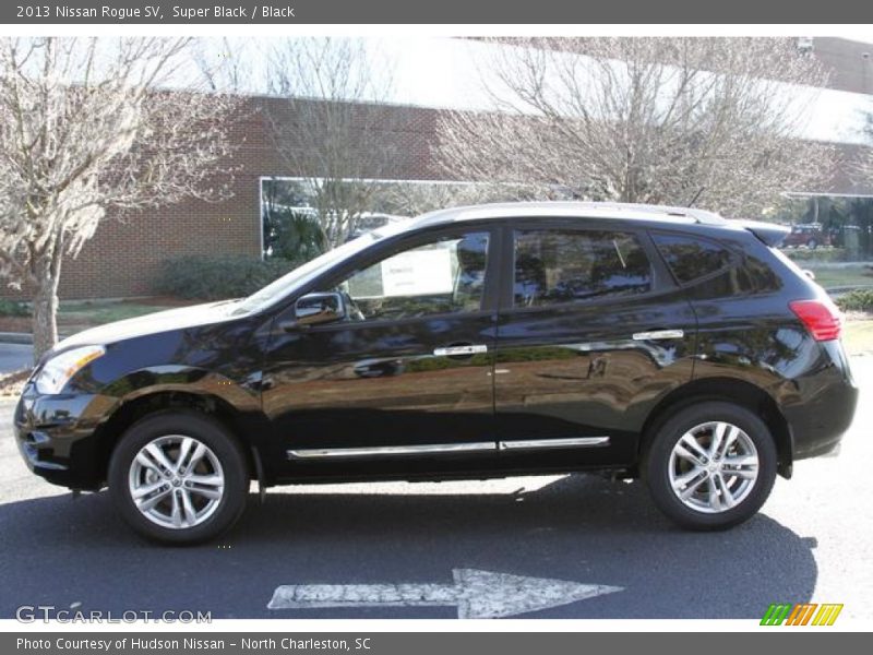 Super Black / Black 2013 Nissan Rogue SV