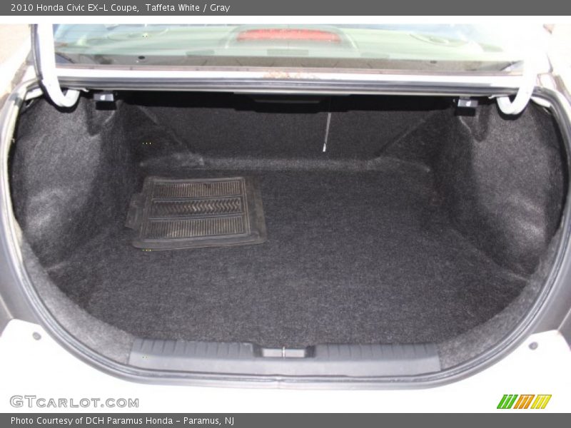 Taffeta White / Gray 2010 Honda Civic EX-L Coupe