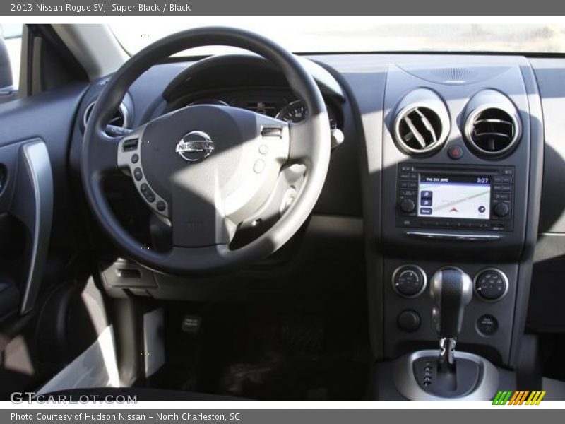 Super Black / Black 2013 Nissan Rogue SV