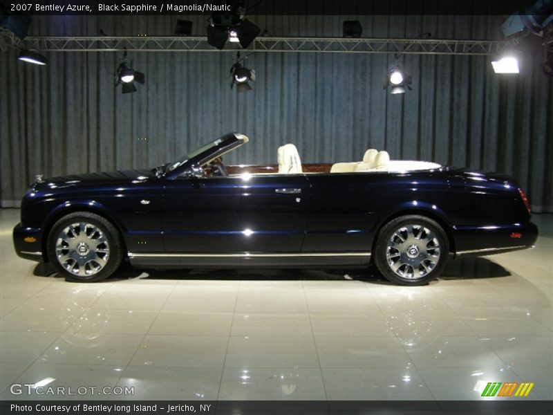 Black Sapphire / Magnolia/Nautic 2007 Bentley Azure