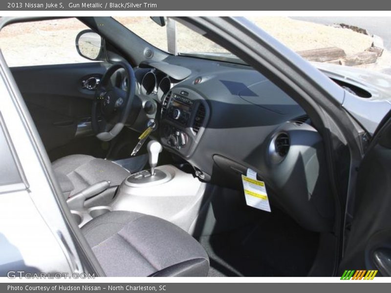 Gun Metallic / Black/Silver Trim 2013 Nissan Juke S