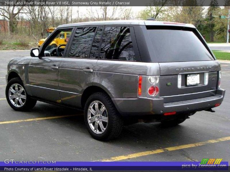 Stornoway Grey Metallic / Charcoal 2008 Land Rover Range Rover V8 HSE