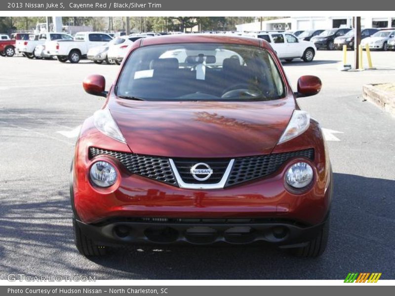 Cayenne Red / Black/Silver Trim 2013 Nissan Juke S