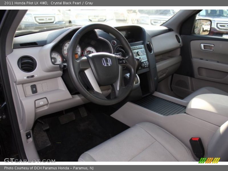 Gray Interior - 2011 Pilot LX 4WD 