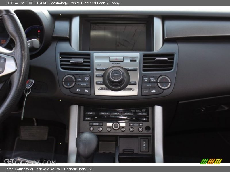 White Diamond Pearl / Ebony 2010 Acura RDX SH-AWD Technology