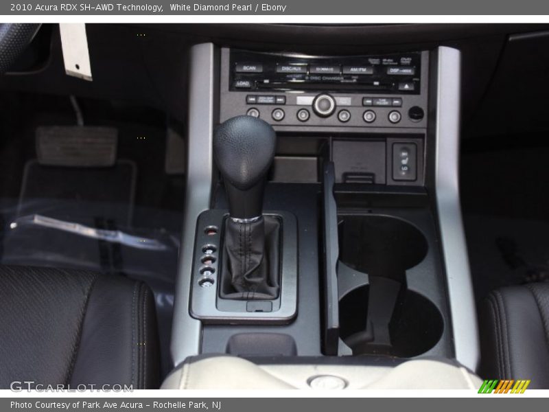 White Diamond Pearl / Ebony 2010 Acura RDX SH-AWD Technology