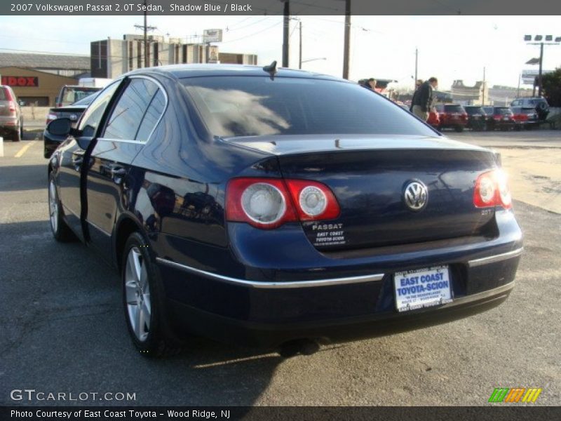 Shadow Blue / Black 2007 Volkswagen Passat 2.0T Sedan