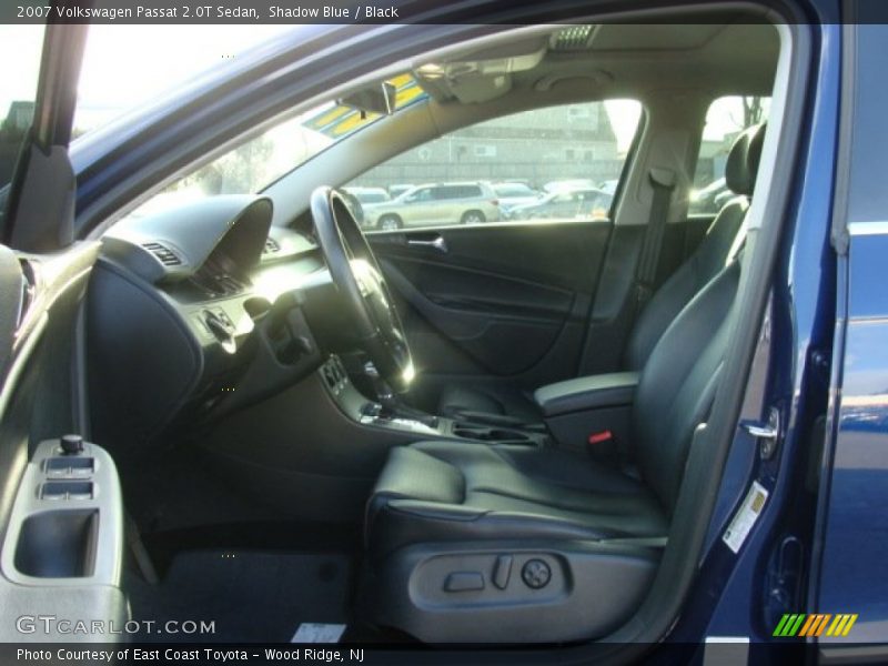 Shadow Blue / Black 2007 Volkswagen Passat 2.0T Sedan