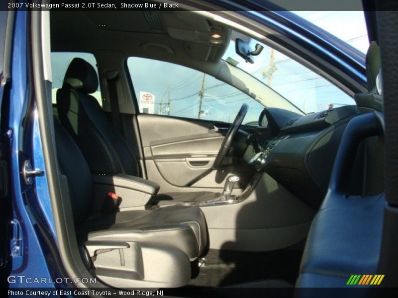 Shadow Blue / Black 2007 Volkswagen Passat 2.0T Sedan