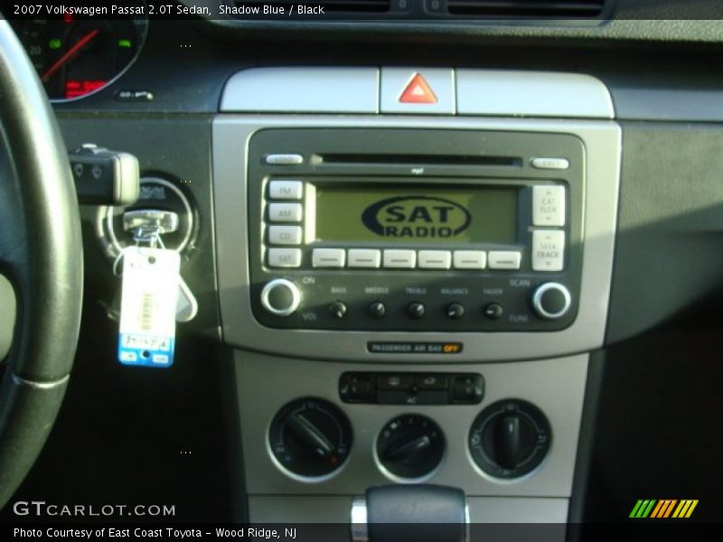 Shadow Blue / Black 2007 Volkswagen Passat 2.0T Sedan