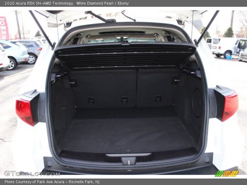 White Diamond Pearl / Ebony 2010 Acura RDX SH-AWD Technology