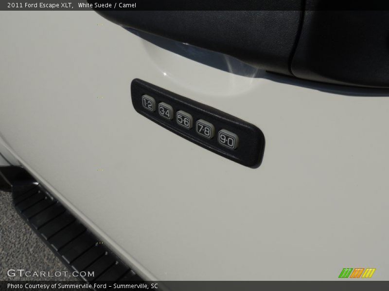 White Suede / Camel 2011 Ford Escape XLT