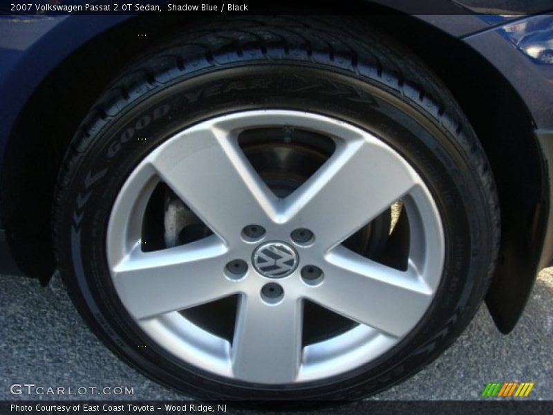 Shadow Blue / Black 2007 Volkswagen Passat 2.0T Sedan