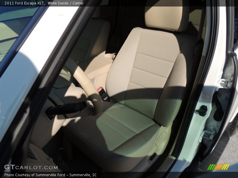 White Suede / Camel 2011 Ford Escape XLT