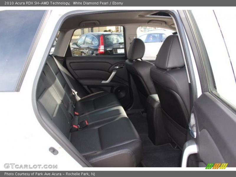 White Diamond Pearl / Ebony 2010 Acura RDX SH-AWD Technology
