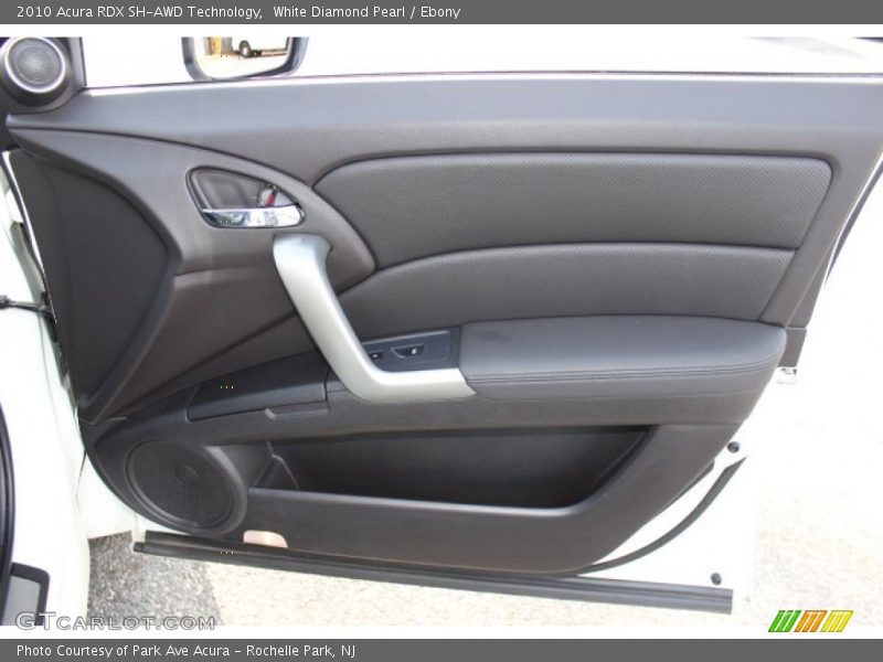 White Diamond Pearl / Ebony 2010 Acura RDX SH-AWD Technology