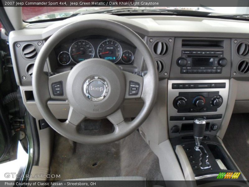 Dashboard of 2007 Commander Sport 4x4