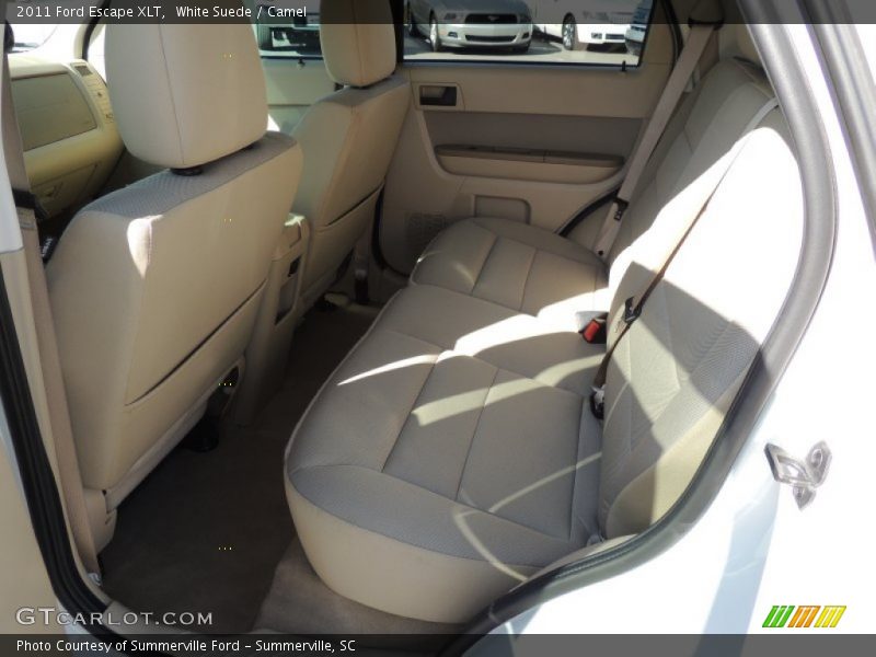 White Suede / Camel 2011 Ford Escape XLT