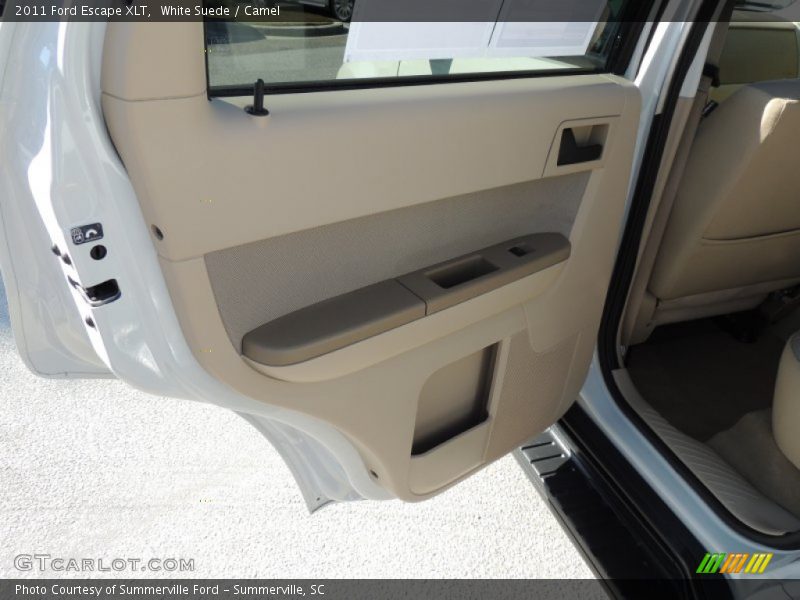 White Suede / Camel 2011 Ford Escape XLT