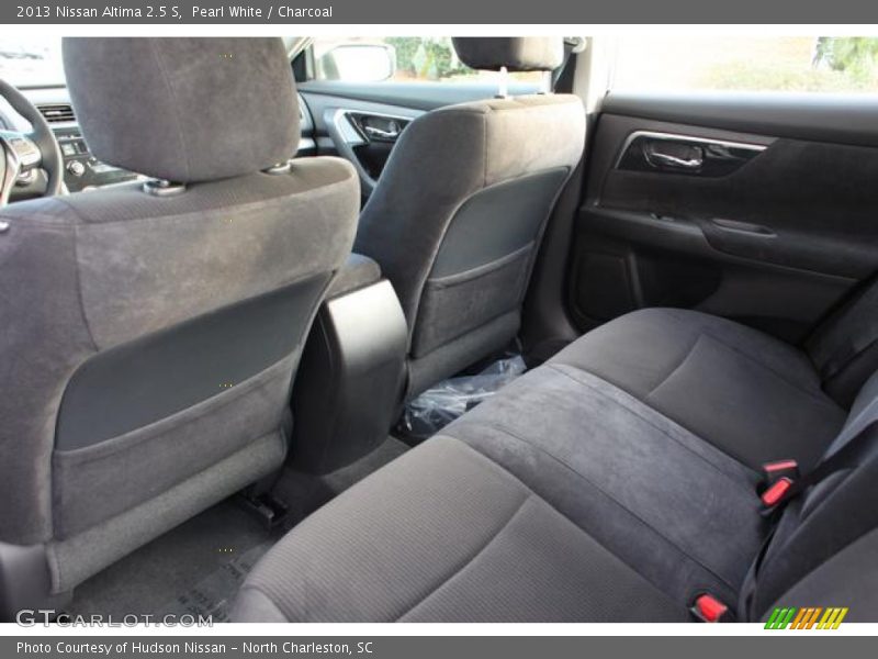 Pearl White / Charcoal 2013 Nissan Altima 2.5 S