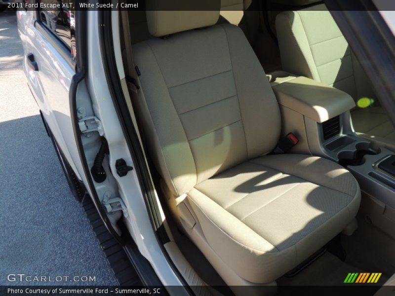 White Suede / Camel 2011 Ford Escape XLT