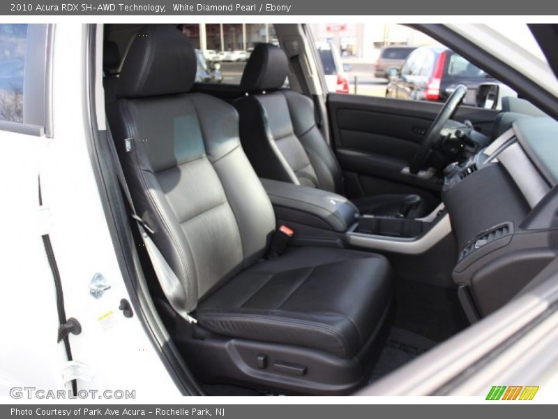 White Diamond Pearl / Ebony 2010 Acura RDX SH-AWD Technology