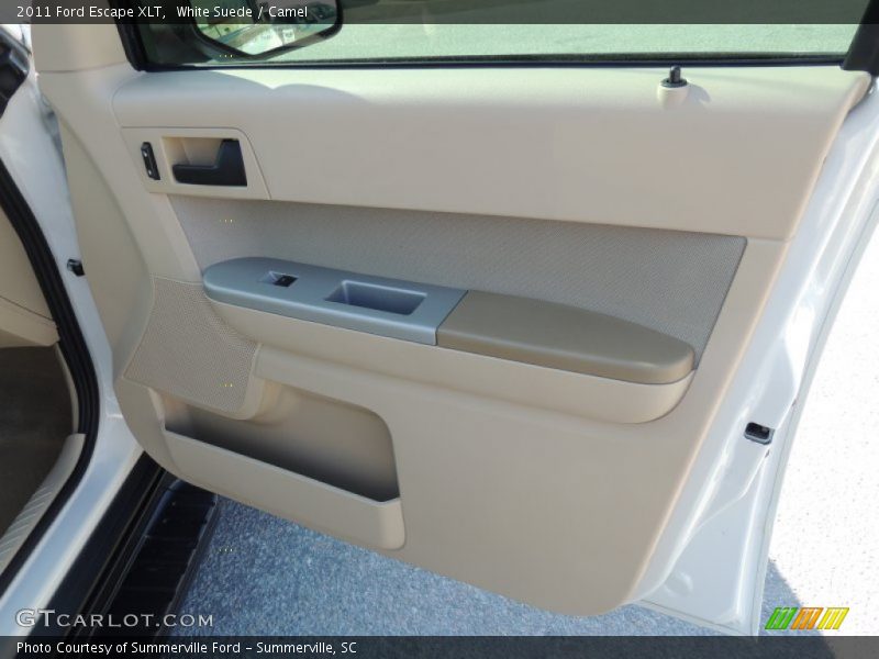 White Suede / Camel 2011 Ford Escape XLT