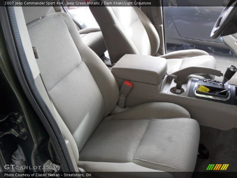 Jeep Green Metallic / Dark Khaki/Light Graystone 2007 Jeep Commander Sport 4x4