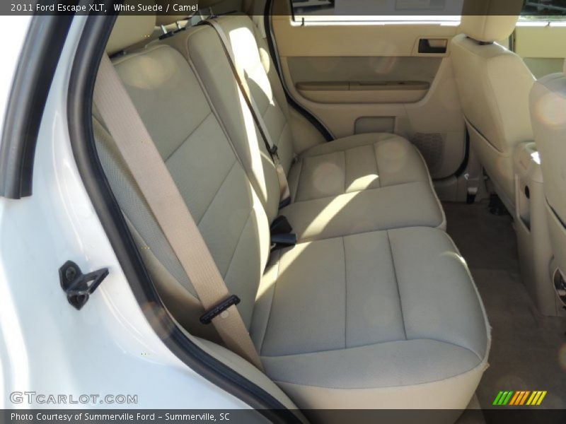White Suede / Camel 2011 Ford Escape XLT