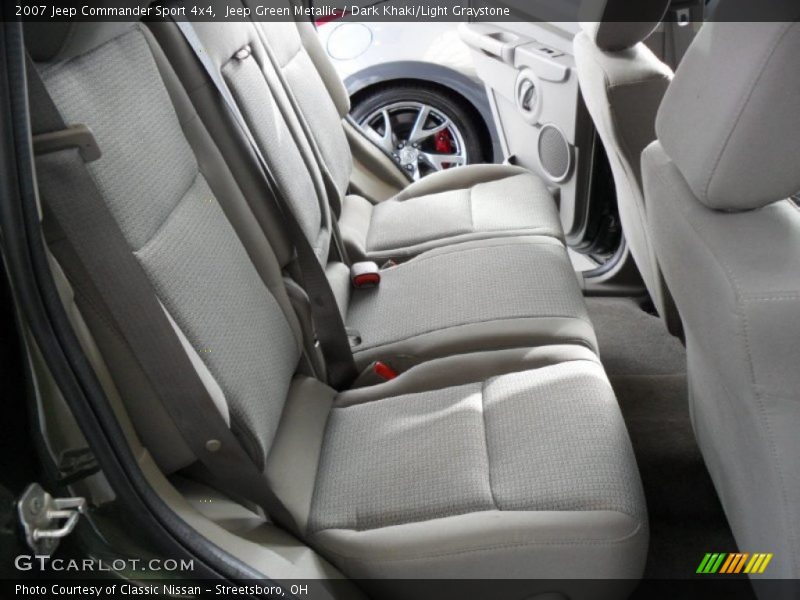 Jeep Green Metallic / Dark Khaki/Light Graystone 2007 Jeep Commander Sport 4x4