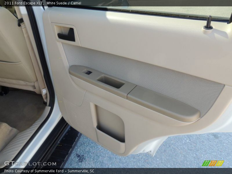 White Suede / Camel 2011 Ford Escape XLT
