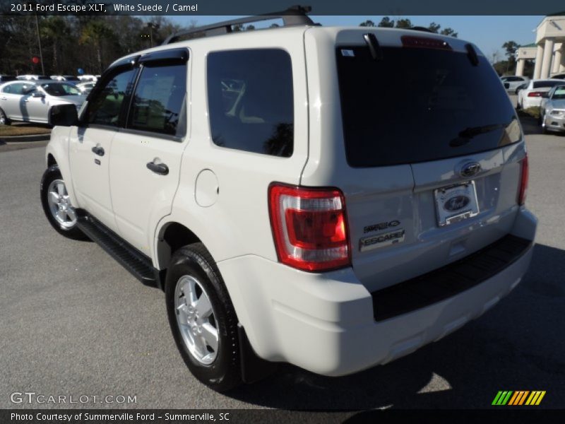 White Suede / Camel 2011 Ford Escape XLT