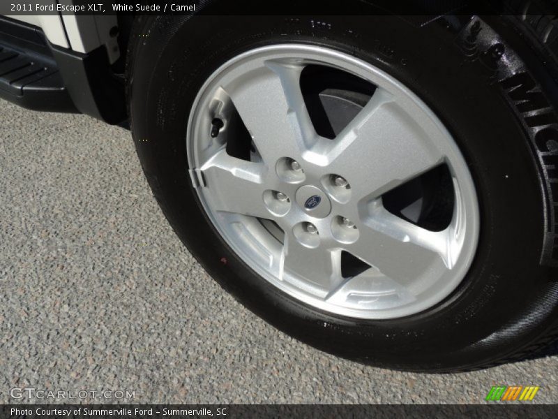 White Suede / Camel 2011 Ford Escape XLT