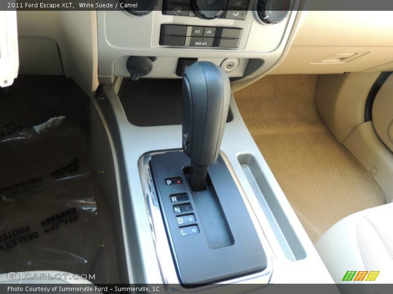 White Suede / Camel 2011 Ford Escape XLT