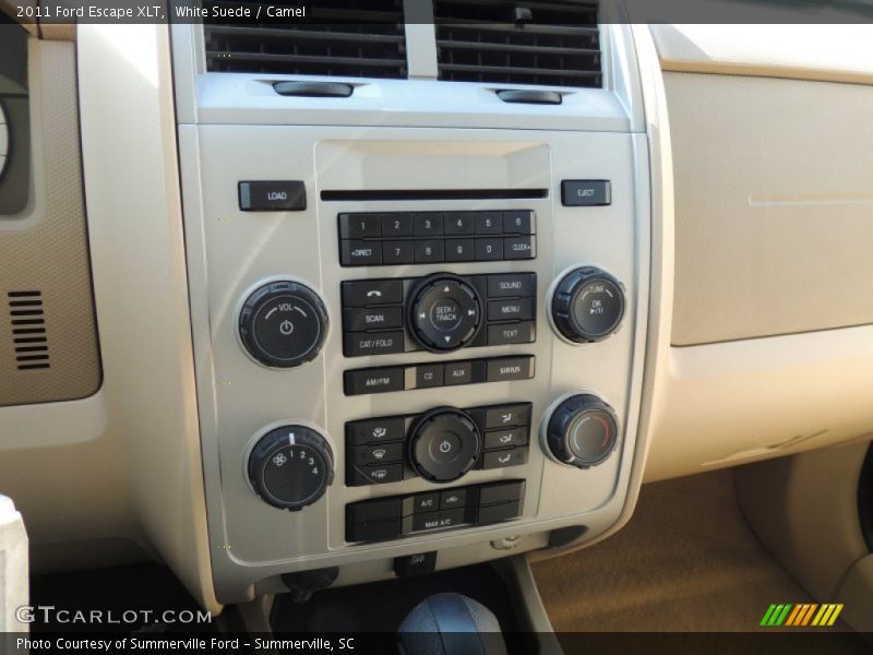 White Suede / Camel 2011 Ford Escape XLT