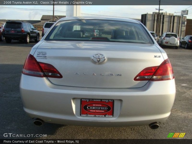 Classic Silver Metallic / Graphite Gray 2008 Toyota Avalon XLS