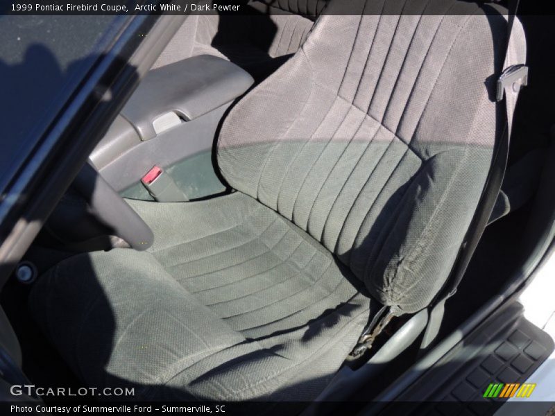 Arctic White / Dark Pewter 1999 Pontiac Firebird Coupe
