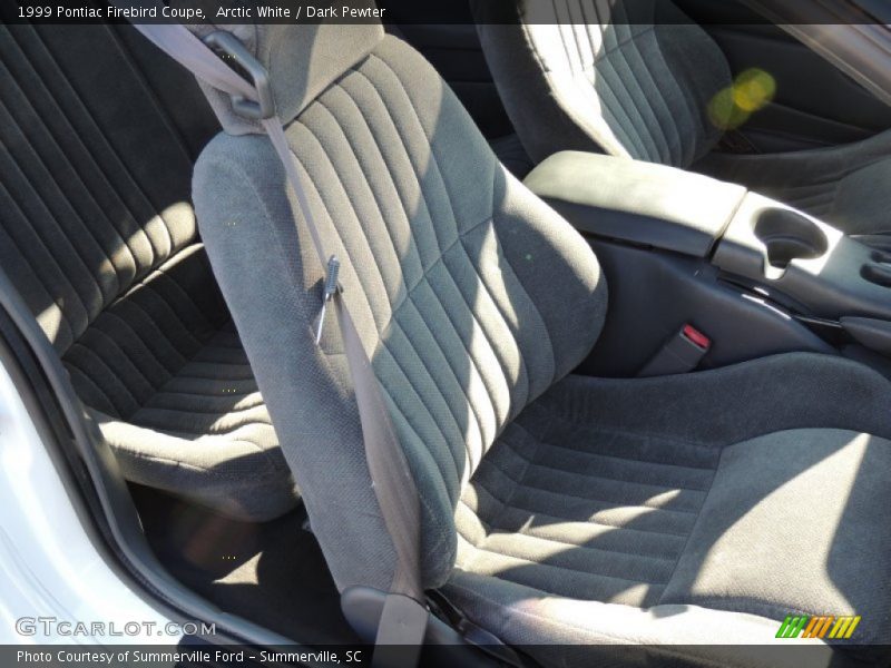 Arctic White / Dark Pewter 1999 Pontiac Firebird Coupe