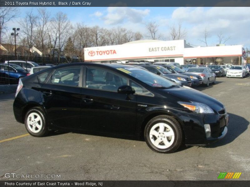 Black / Dark Gray 2011 Toyota Prius Hybrid II