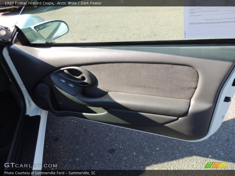 Arctic White / Dark Pewter 1999 Pontiac Firebird Coupe