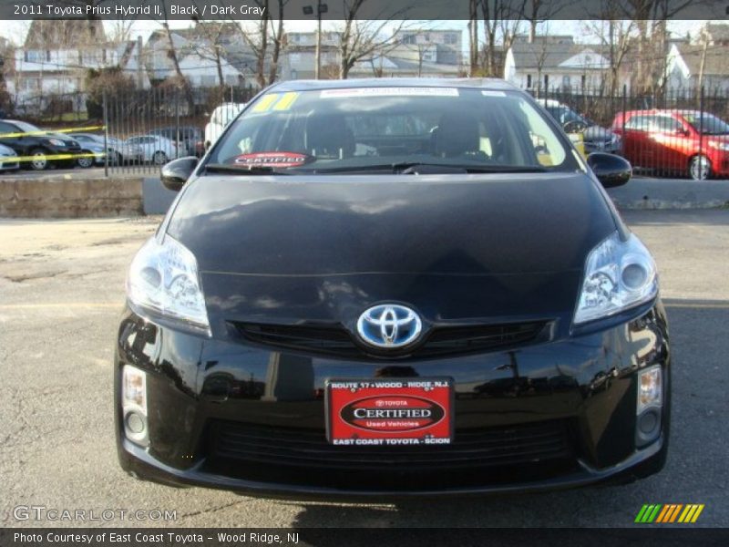 Black / Dark Gray 2011 Toyota Prius Hybrid II