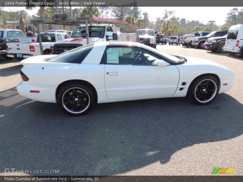 Arctic White / Dark Pewter 1999 Pontiac Firebird Coupe